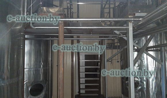 Площадка обслуживания сборника готовой продукции №1