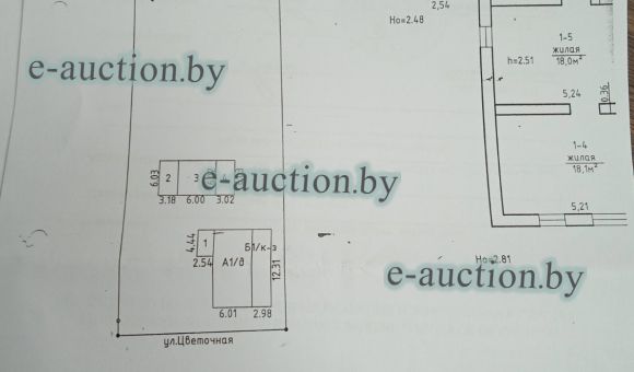Жилой дом в д. Божино (Березинский район), площадью 134.7 м²
