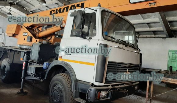 Грузовой специальный автокран МАЗ  5337 А2 КТА-18, 2011 