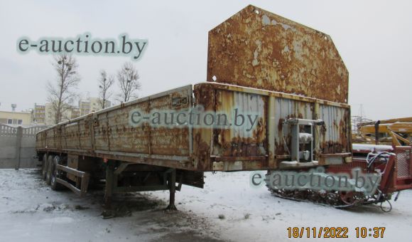 Полуприцеп платформа МАЗ 975800, 2011