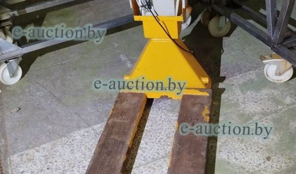 Тележка гидравлическая с весами