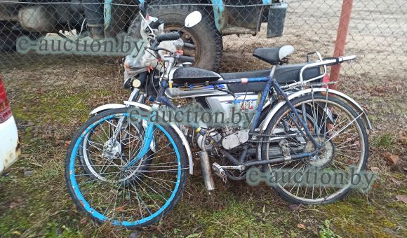 Велосиипед с подвесным двигателем