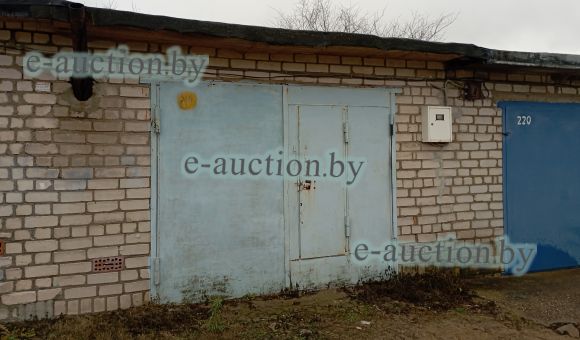 Гараж в г. Заславле, площадью 43.4 м²