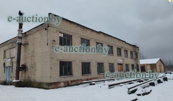 Здание блока деревообрабатывающего участка в г. Бобруйске, площадью 955м²