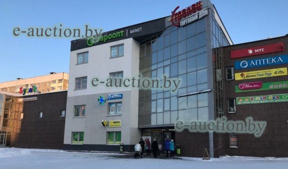 Здание торгового центра в г. Могилёве, площадью 3778.7 м²