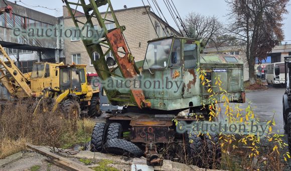 Передвижной пневмоколесный кран КС 5363