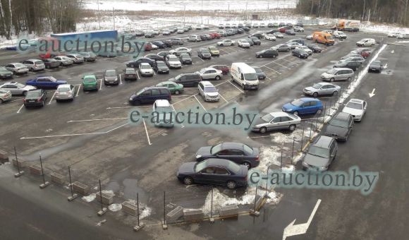 Парковка автотранспорта вблизи д. Дроздово (Минский район)