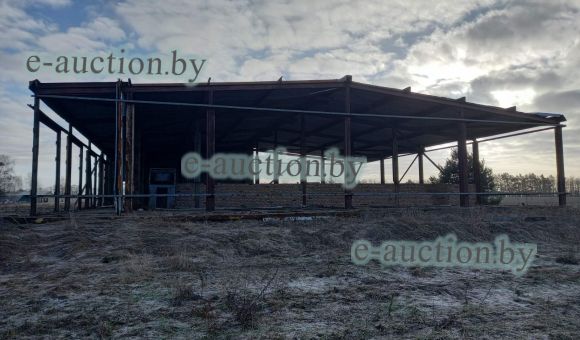 Картофелехранилище вблизи д. Замшаны (Малоритский район), площадью 745.9м²