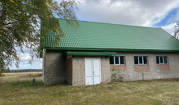 Здание библиотеки в д. Чабаи (Воложинский район), площадью 157.3 м²