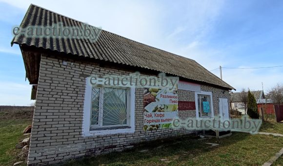 Магазин в д. Синча (Пуховичский район), площадью 86.4м²