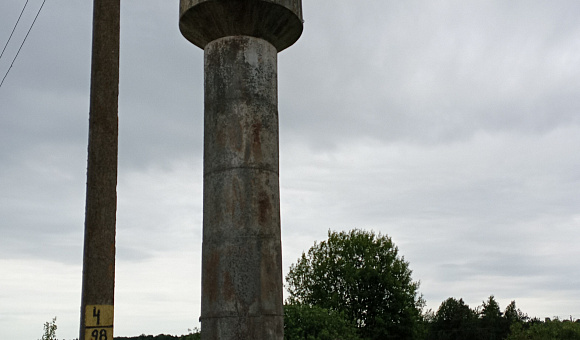 Водонапорная башня вблизи д. Жабыки (Костюковичский район) площадью 2м²