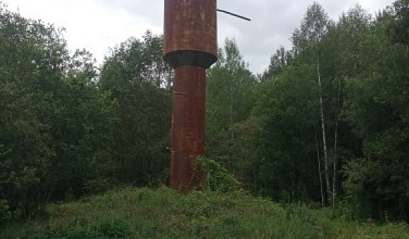 Водонапорная башня в д. Куртёнки (Лиозненский район)