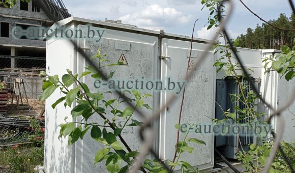 Комплексная блочная трансформаторная подстанция в сборе из 6 секций 