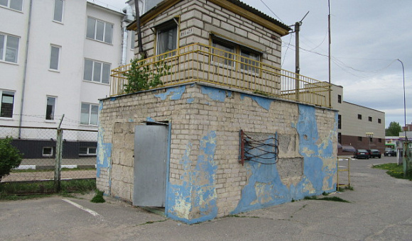 Здание контрольно-пропускного пункта платной автостоянки на 231 место в г. Могилеве, площадью 29м²
