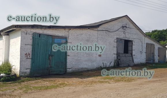 Здание склада грубых кормов вблизи аг. Городечно (Новогрудский район), площадью 1706.7 м²