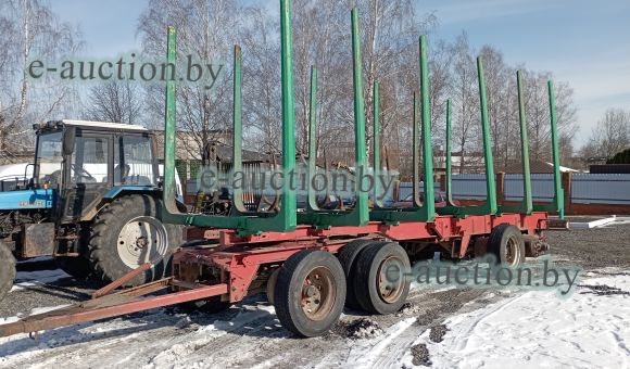 Прицеп специальный сортиментовоз JYKI V42-TJ, 2002