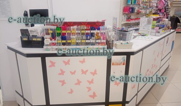 Стойка кассовая в разобранном виде №1