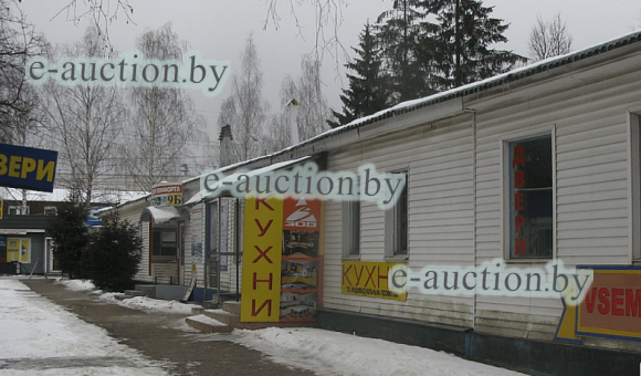 Здание специализированное розничной торговли в г. Минске, площадью 453.3м²