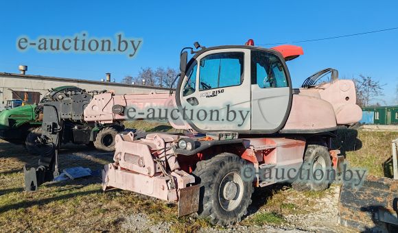 Телескопический погрузчик MANITOU MRT 2150, 2011