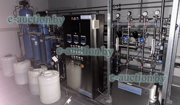 Установка получения и распределения воды очищенной