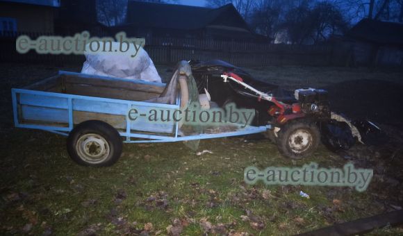 Мотоблок Shtenli 1900 PRO SERIES с прицепом