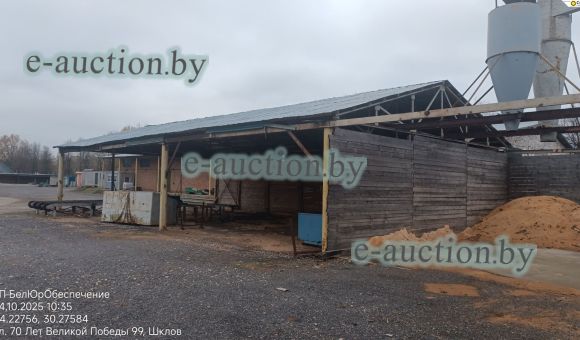 Сортировочная линия пиломатериалов в г. Шклове, площадью 347.5м²