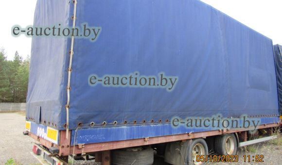 Прицеп платформа тентовая KOEGEL YN18P, 2000