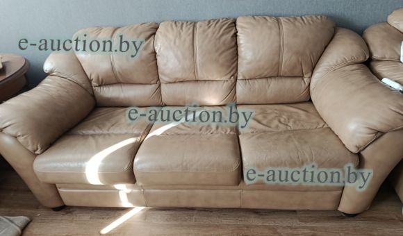 Набор мебели (диван и 2 кресла), цвет бежевый