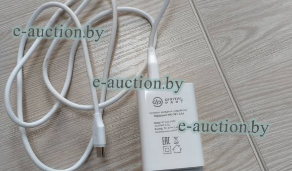 Зарядное устройство для мобильного телефона Digitalpart WC-321 c USB- кабелем