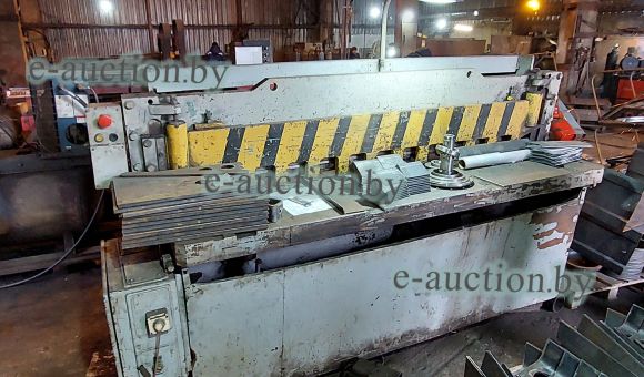 Гильотина по металлу (ножницы Н 3121)