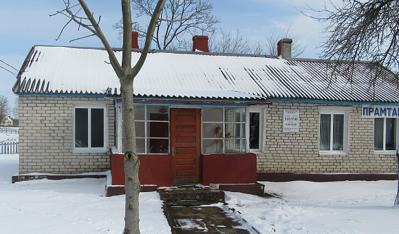 Здание сельского комплексно-приемного пункта в аг. Богданов (Воложинский район), площадью 86.5 м²