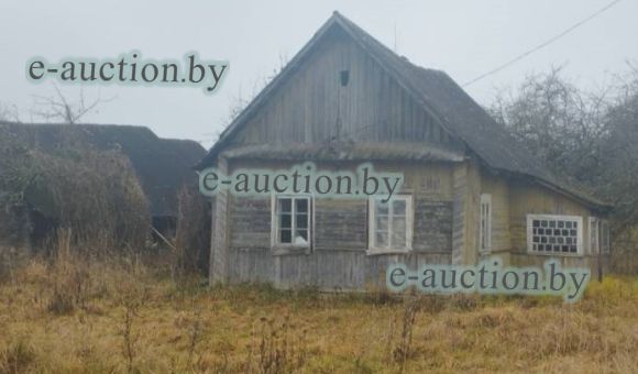 Здание одноквартирного жилого дома в д. Половики (Мядельский район), площадью 35.8 м²