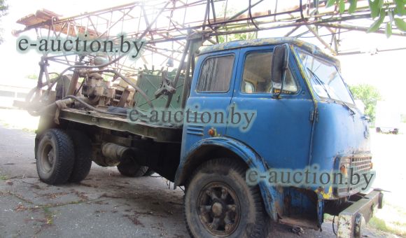 Грузовая специальная установка буровая УРБ 3а3 на базе МАЗ 5334, 1991