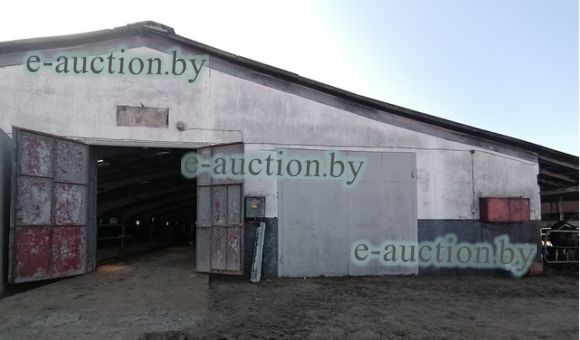 Здание телочника № 3 вблизи д. Добрино (Витебский район), площадью 1992 м²