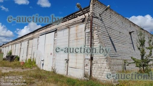 Хранилище в г. Бобруйске, площадью 790.2м²