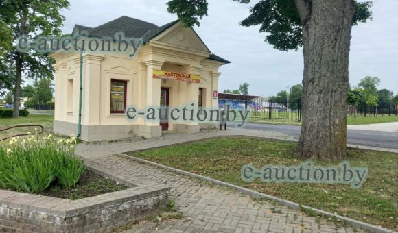 Здание магазина "У озера" в г. Щучине, площадью 25.6м²