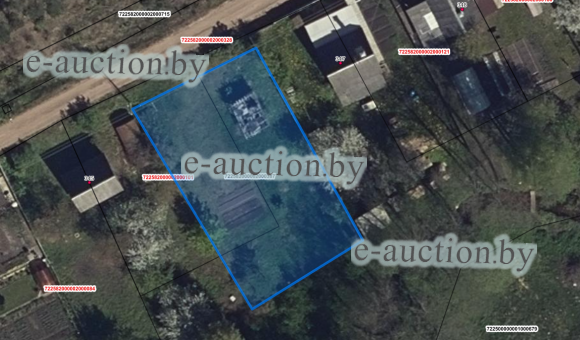 Земельный участок в СТ "Большая Гута" (Кировский район), площадью 0.0596 га