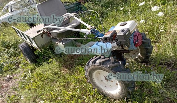 Мотоблок Брадо 850 с прицепом