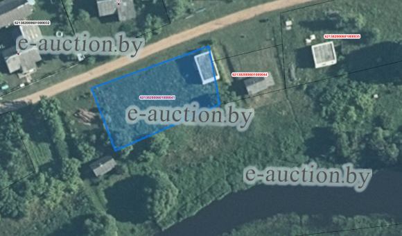 Земельный участок в д. Бакуньки (Вилейский район), площадью 0.0765 га