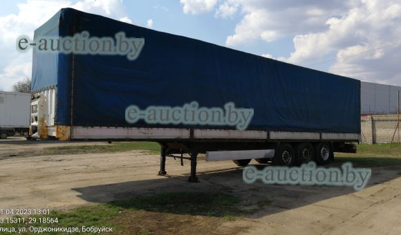 Полуприцеп KRONE SDP 27, 2012