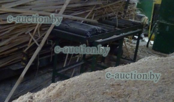 Рольганг для подачи древесины