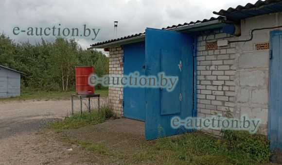 Гараж в п. Чисть (Молодечненский район), площадью 34.4 м²