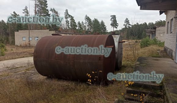 Печь для производства древесного угля объёмом 25 м³