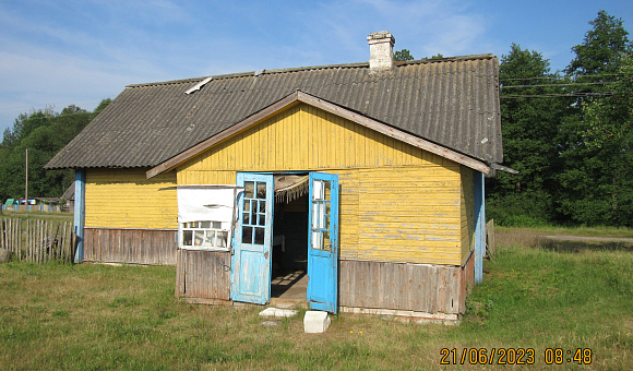 Жилой дом в д. Русаки (Щучинский район), площадью 37.1м²