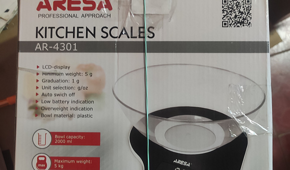 Весы кухонные Aresa