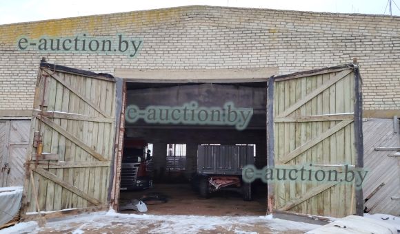 Мастерская со складом для цемента вблизи аг. Светлосельский (Шумилинский район), площадью 494.5 м²