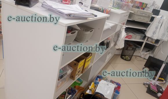 Стойка кассовая в разобранном виде
