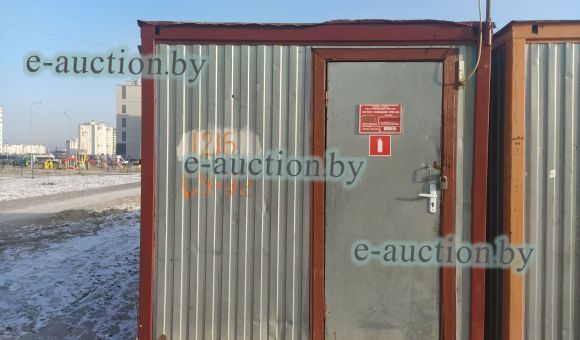 Бытовка строительная БК-1,6*2,44*2,5