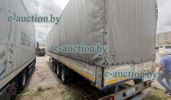 Полуприцеп бортовой тентовый MAZ 975830-3022, 2010