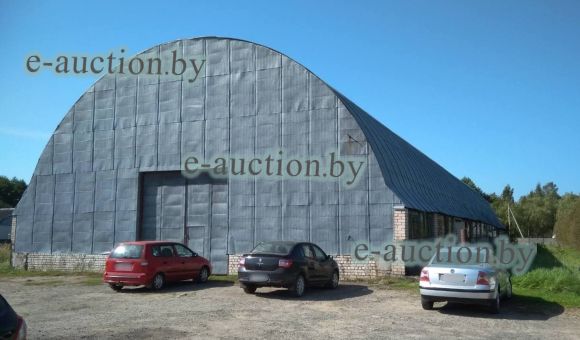 Здание цеха (ангар) в г.п. Шумилино, площадью 1080.8 м²